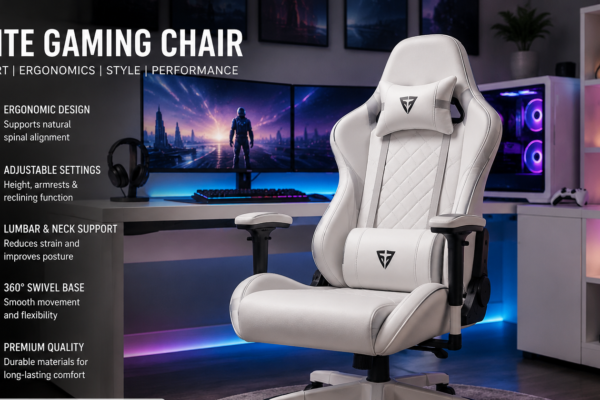 White Gaming Chair: Comprehensive Guide, Overview, Features, Buying Factors, Benefits, Types, Setup Tips, Maintenance, Price Insights, and More Info