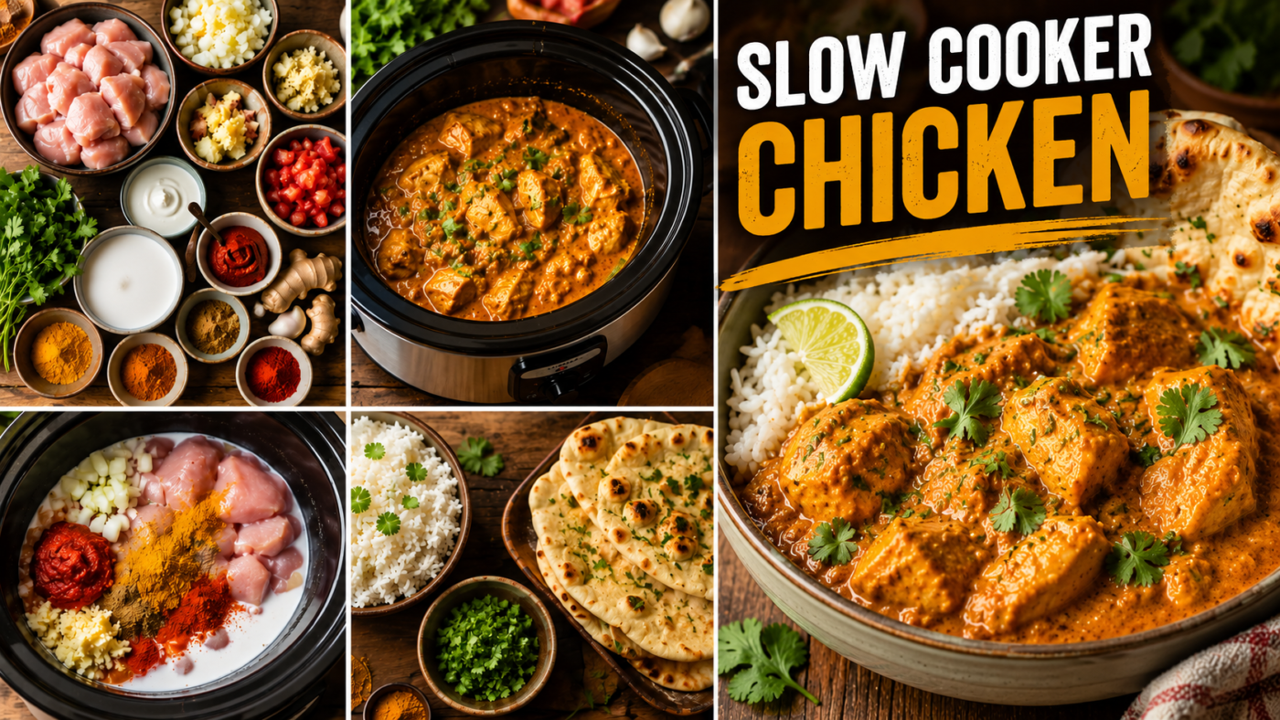 Slow Cooker Chicken Curry Recipe: A Complete Guide to Making a Rich, Flavorful, and Easy Family Dinner with Tips, Variations, and Serving Ideas
