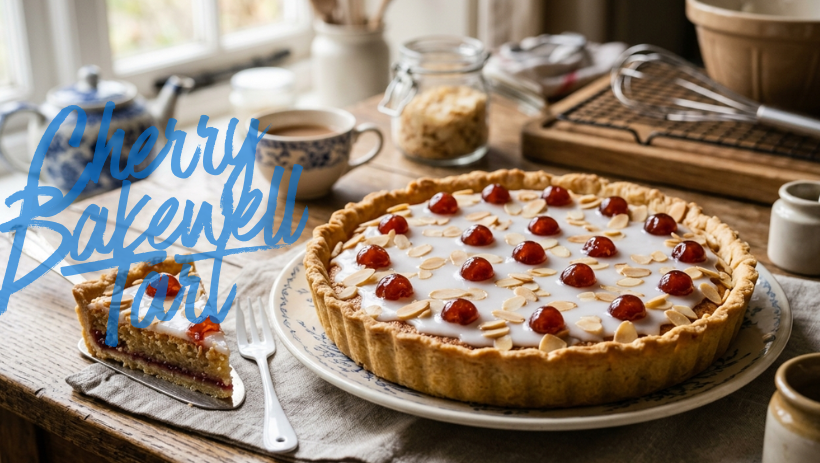 Cherry Bakewell Tart Recipe: A Complete Guide to Making the Classic British Almond and Cherry Dessert with Tips, Variations, and Serving Ideas