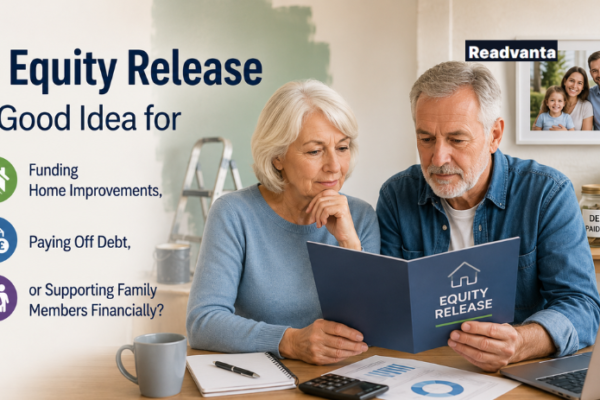 Is Equity Release a Good Idea for Funding Home Improvements, Paying Off Debt, or Supporting Family Members Financially?