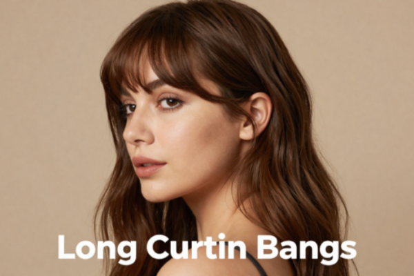 Long Curtain Bangs: All You Need To Know About Why They Are Trending, Face Shapes That Suit Them, How to Style Them, And Much More
