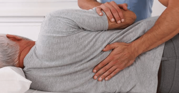 Gentle neck stretch used as a vagus nerve exercise