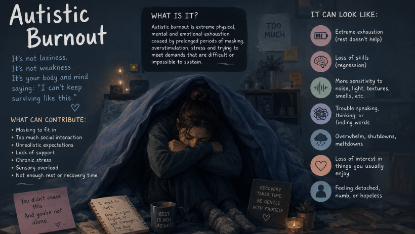 Autistic Burnout: A Complete and In-Depth Guide to Its Causes, Symptoms, Recovery Strategies, and Prevention in Autistic Individuals