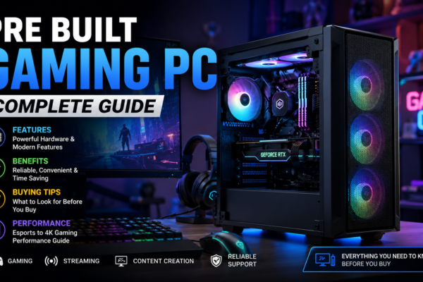 Pre-Built Gaming PC: Complete Guide, Features, Benefits, Buying Tips, Performance, and More Info