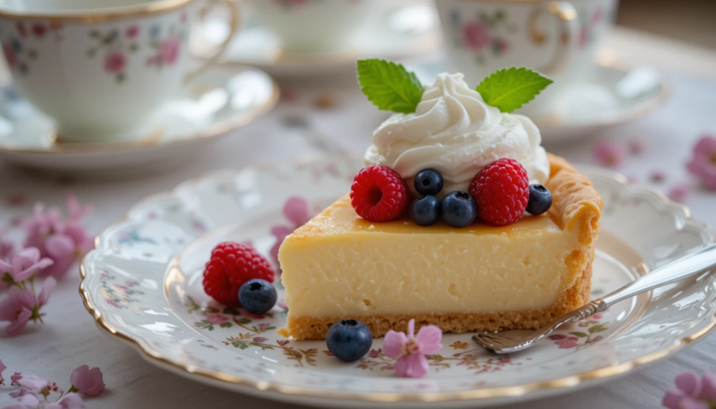 Crisp shortcrust pastry shell in a fluted tin