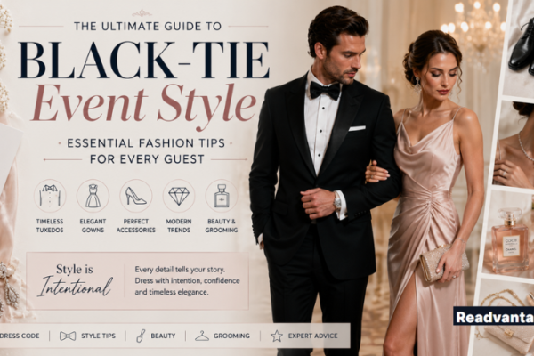 The Ultimate 2026 Black-Tie Event Style Guide Featuring Tuxedos, Evening Gowns, Accessories, Hairstyles, Makeup Tips, And Luxury Fashion Trends