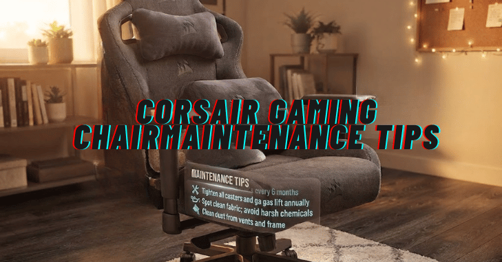 Lumbar cushion and headrest fitted to a gaming seat