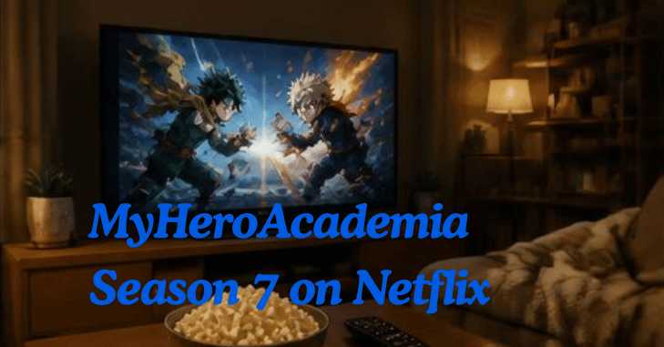 Anime hero character poised for battle