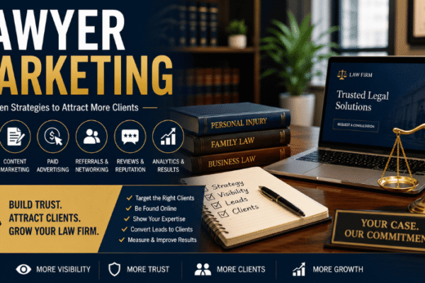 Lawyer Marketing: Complete Guide Of Proven Strategies to Attract More Clients And More Info