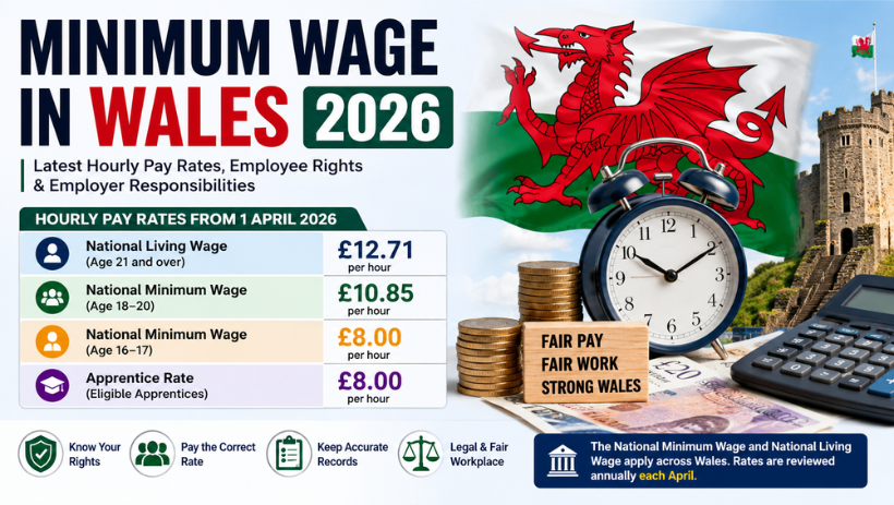Minimin Rage Minimum Wage in Wales 2026: Hourly Pay Rates by Profession