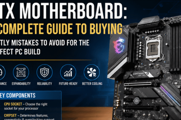 ATX Motherboard:  A Complete Guide To Buying, Costly Mistakes to Avoid for the Perfect PC Build, Micro-ATX