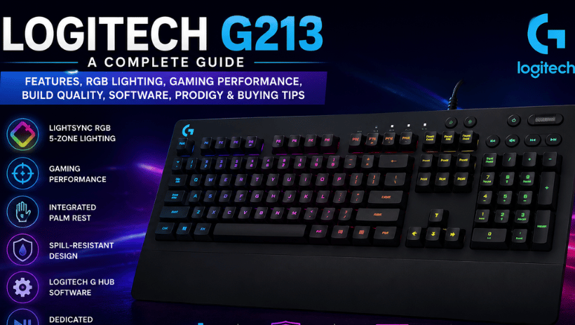Logitech G213: A Complete Guide to Features, RGB Lighting, Gaming Performance, Build Quality, Software, Price, Prodigy & Buying Tips