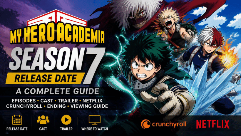 My Hero Academia Season 7 Release Date, Episodes, Cast and Where to Watch