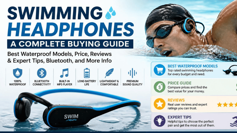 Swimming Headphones: A Complete Buying Guide, Best Waterproof Models, Price, Reviews & Expert Tips, Bluetooth, and More Info