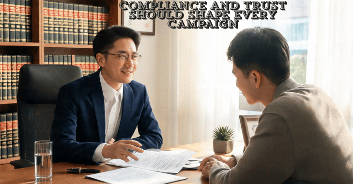 Compliance and trust should shape every campaign