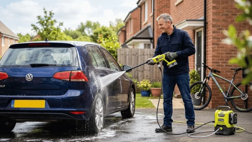 Cordless Pressure Washer UK Guide: 5 Smart Picks for Cars, Bikes and Quick Cleaning
