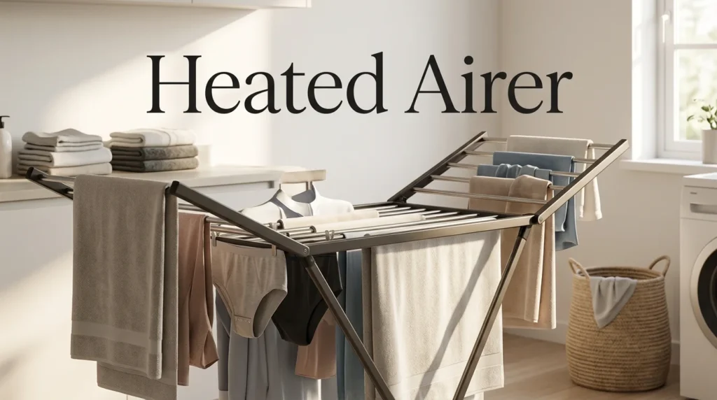 Heated Airer UK Guide: Complete Guide to Choosing the Right Type, Reducing Energy Costs, Drying Clothes Faster, and Saving Money
